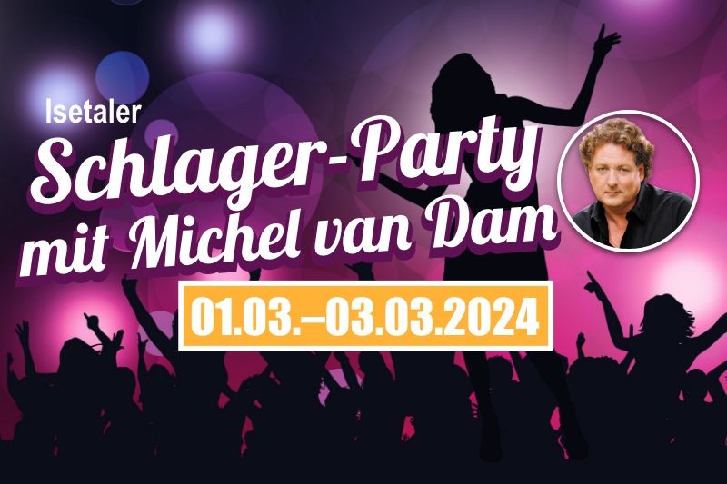 Schlager-Party mit Michel van Dam