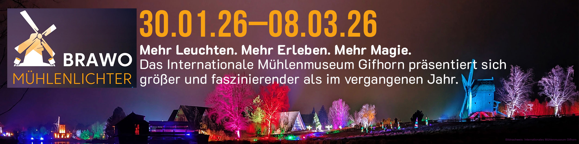Mühlenlichter in Gifhorn
