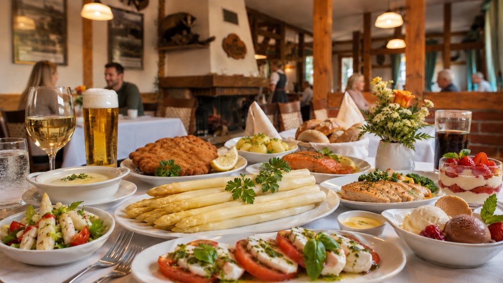 All-inclusive-Spargel-Buffet satt zu Pfingsten